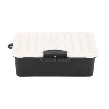 1Pcs Plastic RC Car Storage Box Decoration Tool for TRX4 Axial SCX10 90046 D90 1/10 RC Crawler Accessories,Black