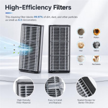 26Pack for X40 Ultra/L40 Ultra Gen 2/Mova P10 Pro Ultra Gen 2 Accessories Premium Rubber H13 Filter Paper Microfiber Mop
