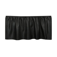 Jupe de Lavabo en Tissu pour Salle de Bain, Autocollante, Imperméable, Jupe de Rideau Sous Lavabo 55 X 32 Pouces pour Ajouter à la Salle de Bain