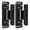 2 Pack Ultra-Thin Hidden Door Hinges, Adjustable Concealed Hinges, Silent Smooth 110 Opening Hinges 1