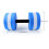 Water Weights for Pool Exercise Aquatic Dumbbells 1pc 2