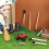 Mini set di attrezzi da giardinaggio per casa delle bambole, per bambini 6