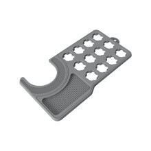 Coffee Maker Mat Coffee Capsule Holder Countertop Mat 12 Slots Coffee Station Mat for Use As A Coffee Station Mat