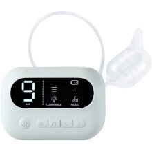 Electric Baby Nasal Aspirators with Built-in Music and Night Light-A Rechargeable Nasal Cleaner for Infants