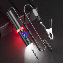 Car Truck Voltage Circuit Tester 6-24V Digital LED Probe Test Pen Car Diagnostic Tool Auto Repair Measuring Function