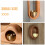 Golden Shopkeeper Bell Wind Chime Set 2 Pieces 8