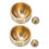 Golden Shopkeeper Bell Wind Chime Set 2 Pieces 5