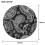 Στρογγυλό τραπεζομάντιλο Vintage Paisley Floral Pattern 60 ίντσες 2