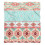 Plaid bohème doublé sherpa 50 x 60 pouces 5