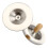 Silver Cymbal with Handle Kids Musical Instrument 2 Pcs 7