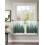 Sheer Curtains Green Forest Silhouette 2 Panels 52x54 Inch 2