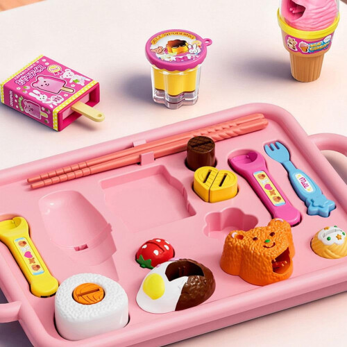 Erdbeer-Gelee-Pudding-Set, Rollenspielzeug, 12-teilig 1