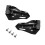 Motorcycle Hand Guards Black Universal Easy Install 2