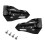 Motorcycle Hand Guards Black Universal Easy Install 4