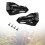 Motorcycle Hand Guards Black Universal Easy Install 8