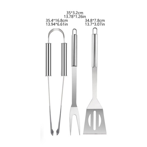 Stainless Steel BBQ Grill Tools Set 7-Piece 2