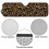 Leopard Print Windshield Sun Shade for Jeep Wrangler JL and 6