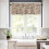 Brown Coffee Kitchen Curtains and Valances Set Rustic 3