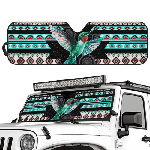 Foldable Windshield Sun Shade for Jeep Wrangler JL/JLU and 1