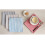 Checkered Cloth Napkins Blue 17x17 inch 4 pcs 4
