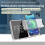 Wireless Charging Station with 15W Clock Lamp 8