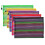Astuccio a rete con cerniera, 23x18 cm, confezione da 5, per penne e documenti. 7