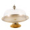 Glass Cake Stand Covered 10 Inch Diameter 4