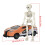 12 Inch Posable Anatomical Skeleton Model with Movable 3