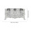 Papperslåda Silver Förgylld Hemtillbehör 1-pack 2