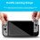 Dockable Case for   OLED Soft Silicone Ergonomic Grip Protective Shell Cover Game Accessory Black 10