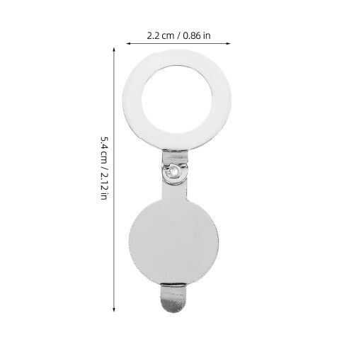 Peephole Privacy Cover Metal 2 Pieces 1