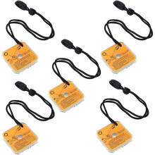 5pcs Emergency Survival Signal Mirror, Outdoor Multifunctional Signal Star Flash Mirror Tool for Adventure, Rescue Tool