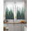 Green Forest Sheer Curtains 52x63 in Light Filtering Voile 4