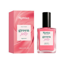 Nymixa Jelly Nail Polish Sugar Plum Smooth Application Even Color Long-Lasting Shine