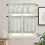 Floral Kitchen Curtains Set Rod Pocket 36 inch Boho Sage 2