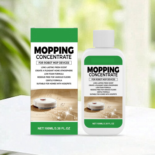 Robot Mop Cleaning Concentrate Lemon Formula 100ml 2