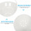 White Plastic Steamer Basket for Rice Cooker 3