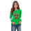Langärmlige Oberteile mit St. Patrick's Day-Print für Kinder 5
