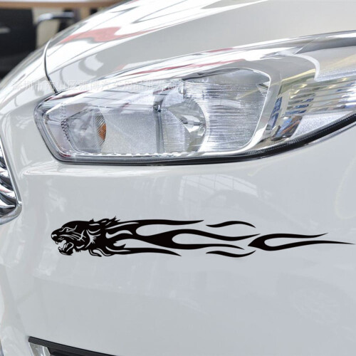 Flame Totem Sticker PET Reflective Car Motorcycle Decal 1