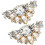 Clips à chaussures strass pour mariage (1 paire) 4