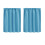 Thermal Blackout Curtains for Small Windows Blue 29.9x36 8