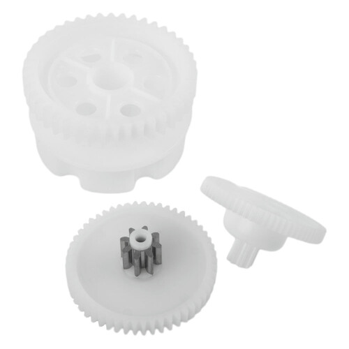Ingranaggio in plastica per cambio 550 e 390 per veicoli elettrici per bambini 1