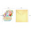Easter Pop Up Card with Golden Envelope and 3D Bunny Chick 3