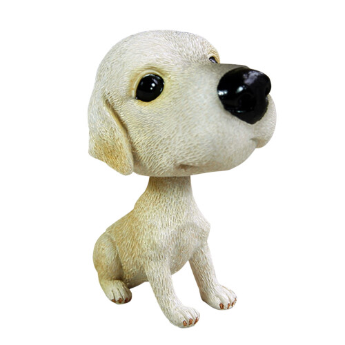Cute Dog Bobblehead Resin Decor 1 piece 1