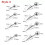 Stainless Steel Stud Earring 16G 18G 8mm 2