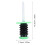 Cold Storage Door Lock Nylon Push Bar 1 Pack 8