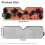 Foldable Windshield Sun Shade for Jeep Wrangler TJ JK JL 6
