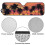 Foldable Windshield Sun Shade for Jeep Wrangler TJ JK JL 5