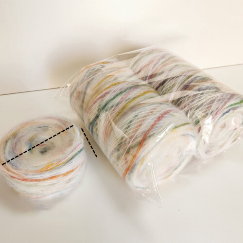 Soft Plush Wool-Acrylic Loop Yarn 50g A47 1