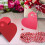 Valentine's Day Heart-Shaped Hanging Tags Red 100 pcs 7